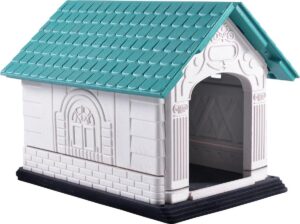 Beste Nobleza hondenhok - kunstof - wit Beste Nobleza hondenhok - kunstof - wit