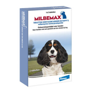 Grote hond Milbemax ontwormingstabletten